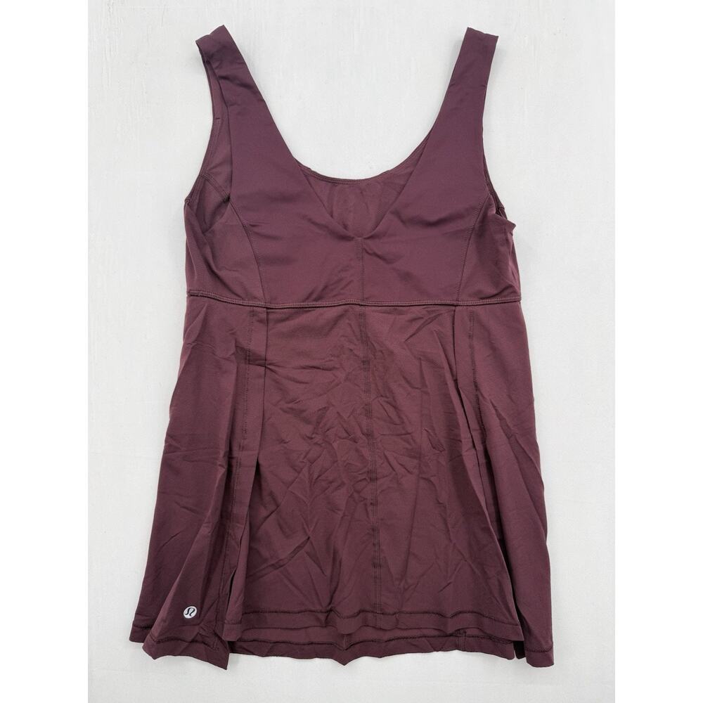 Lululemon Wrappers Delight Bordeaux Drama tank top size 8 - Picture 4 of 5